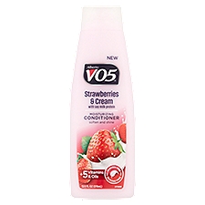 Alberto VO5 Strawberries & Cream, Moisturizing Conditioner, 12.5 Fluid ounce