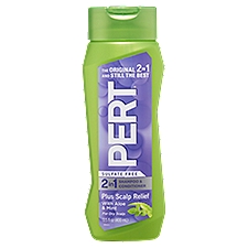 Pert 2 in 1 Shampoo & Conditioner Plus Scalp Relief with Aloe & Mint, 13.5 fl oz