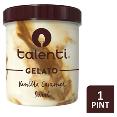 Talenti Gelato Vanilla Caramel Swirl 1 pint