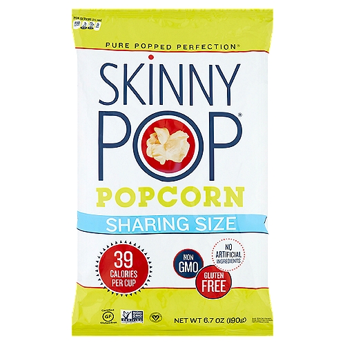 Skinny Pop Popcorn Sharing Size, 6.7 oz