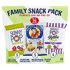Skinny Pop Family Variety Snack Pack, 14 ct, 8.2 oz