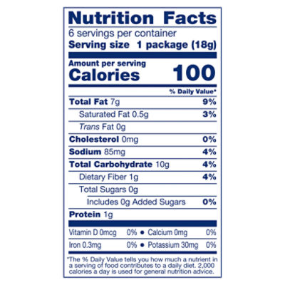 Skinny Pop Original Popcorn, 0.65 oz, 6 count