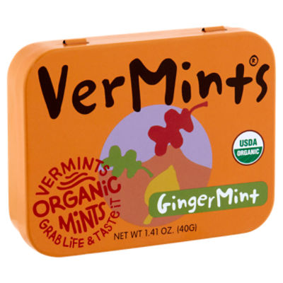 VerMints GingerMint Organic Mints, 1.41 oz