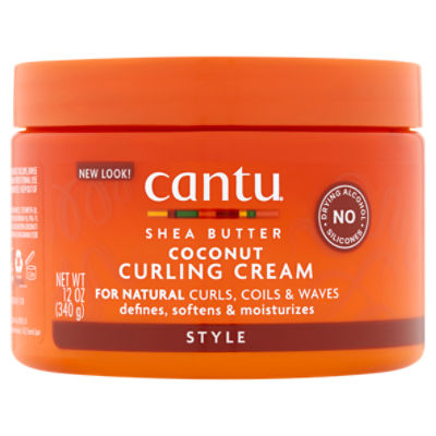 Cantu Shea Butter Coconut Style Curling Cream, 12 oz, 12 Ounce