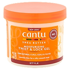 Cantu Twist & Lock Gel, Shea Butter Moisturizing for Natural Hair, 13 Ounce