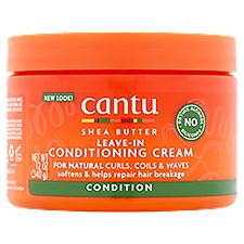 Cantu Shea Butter Leave-In Conditioning Cream, 12 oz