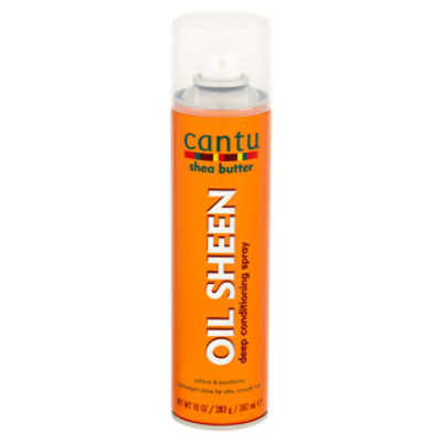 cantu Shea Butter Oil Sheen Deep Conditioning Spray, 10 oz