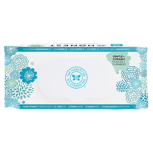 The Honest Co. Plant-Based Wipes, 72 count