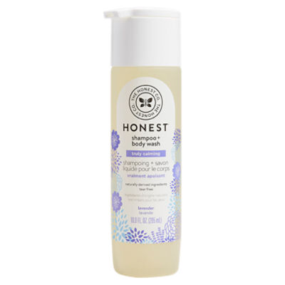 The Honest Co. Lavander Truly Calming Shampoo + Body Wash, 10.0 fl oz, 10 Fluid ounce