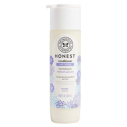 The Honest Co. Lavander Truly Calming Conditioner, 10.0 fl oz
A gentle conditioner that detangles knots, tames frizz and softens hair. Made with a blend of lavender essential oils and chamomile.