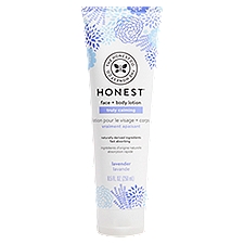 The Honest Co. Lavender Truly Calming, Face + Body Lotion, 8.8 Fluid ounce
