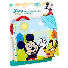 Disney Baby Mickey Mouse Soft Book, 0+, 1 Each