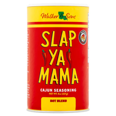 Walker & Sons Slap Ya Mama Hot Blend Cajun Seasoning, 8 oz