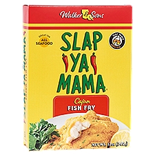 Walker & Sons Slap Ya Mama Cajun Fish Fry, 12 oz, 12 Ounce