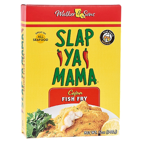 Walker & Sons Slap Ya Mama Cajun Fish Fry, 12 oz
