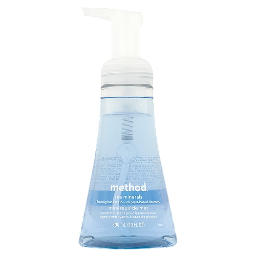 Method Sea Minerals Foaming Hand Wash, 10 fl oznFoaming Hand Wash with Plant-Based Cleansers