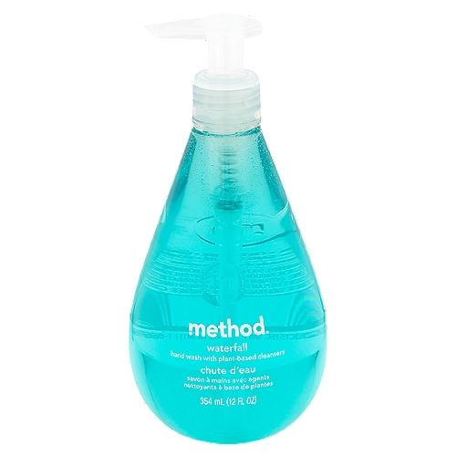 Method Waterfall Hand Wash, 12 fl oznHand Wash with Plant-Based Cleansers