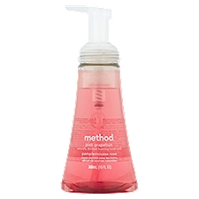 Method Pink Grapefruit Naturally Derived Foaming Hand Wash, 10 fl oz, 10 Fluid ounce