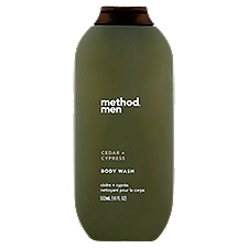 Method Products Inc. Method Men,  Cedar + Cypress Body Wash, 18 Fluid ounce