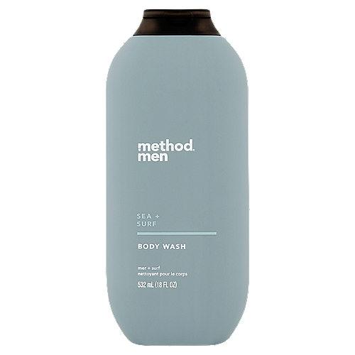 Method Men Sea + Surf Body Wash, 18 fl oz