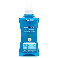 Method Fresh Air Laundry Detergent, 66 loads, 53.5 fl oz