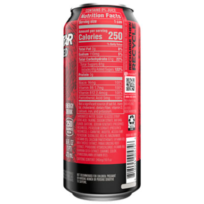 rockstar punched energy drink ingredients