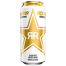 Rockstar Energy Drink, Sugar Free, 16 Fluid ounce