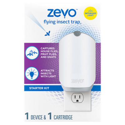 Zevo Flying Insect Trap Refill Kit Cartridge - Pack of 2 for sale online
