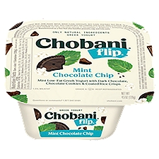 Chobani Flip Greek Yogurt, Mint Chocolate Chip, 5.3 Ounce