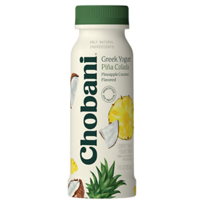 Chobani® LowFat Greek Yogurt Piña Colada Drink 7oz ShopRite