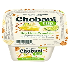 Chobani Flip Key Lime Crumble Low-Fat Greek Yogurt, 5.3 Ounce