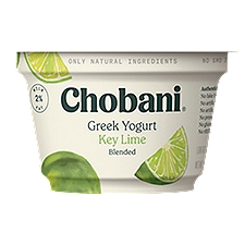 Chobani Greek Yogurt - Key Lime Blended, 5.3 Ounce