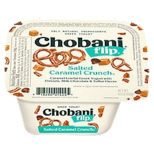 Chobani Flip Greek Yogurt - Salted Caramel Crunch, 5.3 Ounce