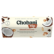 Chobani Flip Almond Coco Loco Greek Yogurt, 4.5 oz, 4 count, 18 Ounce
