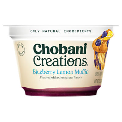 Chobani Creations Blueberry Lemon Muffin Greek Yogurt, 5.3 oz