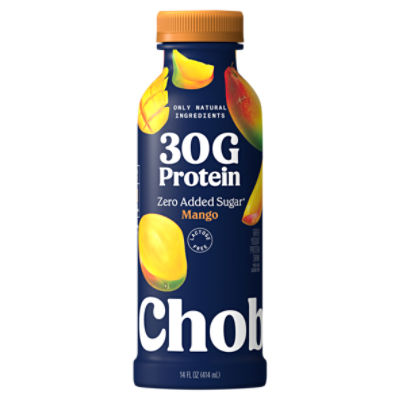 Chobani 30g Protein Mango Greek Yogurt Protein Drink, 14 fl oz