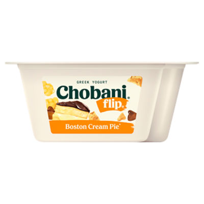Chobani® Flip® Low-Fat Greek Yogurt Boston Cream Pie 4.5oz