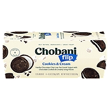 Chobani Flip Cookies & Cream, Greek Yogurt , 21.2 Ounce