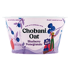 Chobani Oat Yogurt Blueberry Pomegranate, 5.3 Ounce