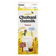 Chobani Original Non-Dairy Oatmilk Oat Drink, 52 fl oz, 52 Fluid ounce