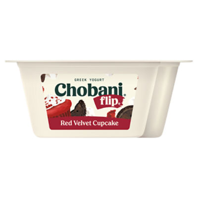 Chobani Flip Greek Red Velvet Cupcake Yogurt 4.5 oz