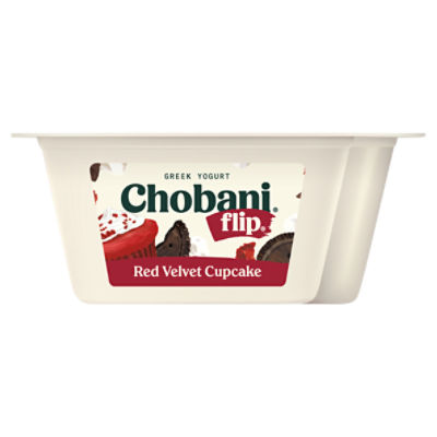 Chobani Flip Greek Red Velvet Cupcake Yogurt 4.5 oz, 4.5 Ounce