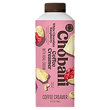 Chobani White Chocolate Raspberry Coffee Creamer Limited Batch, 24 fl oz, 24 Fluid ounce