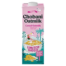 Chobani Nog Flavored Holiday Limited Batch, Oat Milk Drink, 32 Fluid ounce