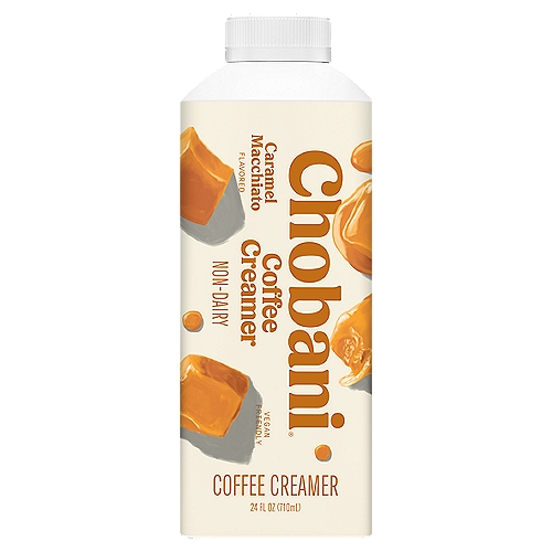 Chobani Non-Dairy Caramel Macchiato Flavored Coffee Creamer 24 fl oz