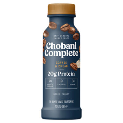 Chobani Complete Coffee & Cream Flavored Greek Yogurt, 10 fl oz ShopRite