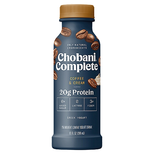 Chobani Complete Coffee & Cream Flavored Greek Yogurt, 10 fl oz