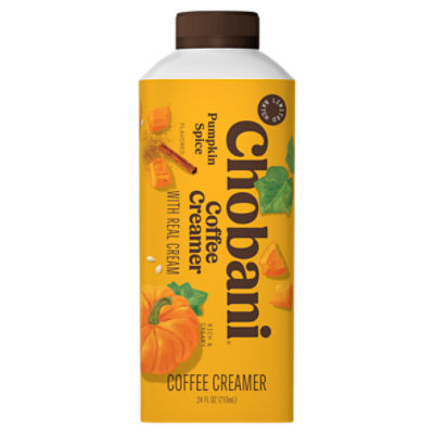 Chobani Pumpkin Spice Flavored Coffee Creamer, 24 fl oz