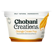 Chobani Creations Orange Cream Pop Greek Yogurt, 5.3 oz