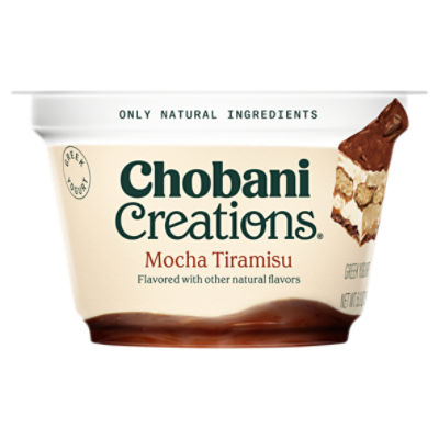 Chobani Creations Mocha Tiramisu Greek Yogurt, 5.3 oz